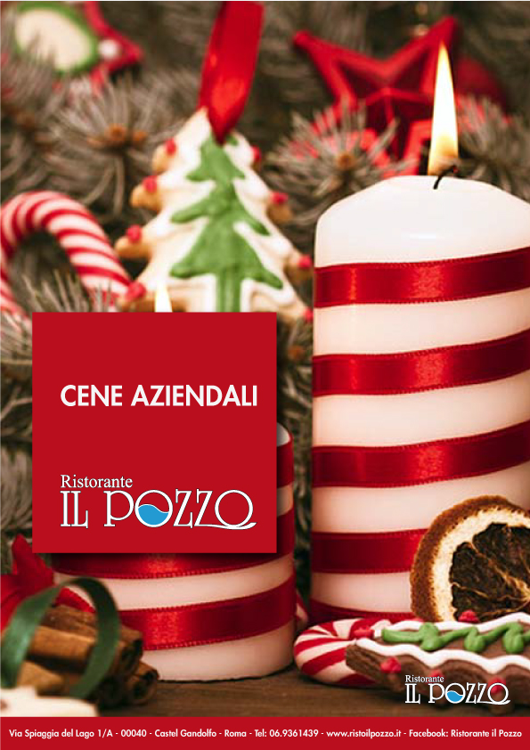 cene aziendali natale 2018