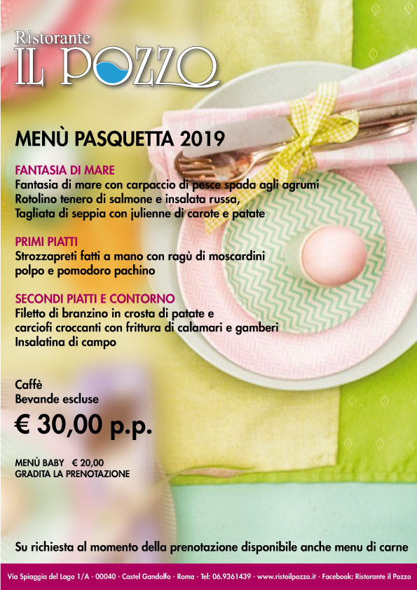 pasquetta a Castel Gandolfo