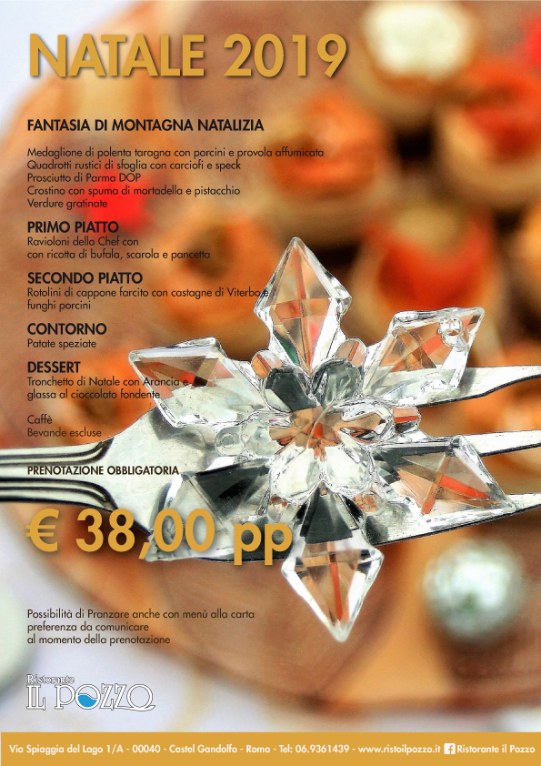 menu Natale 2019